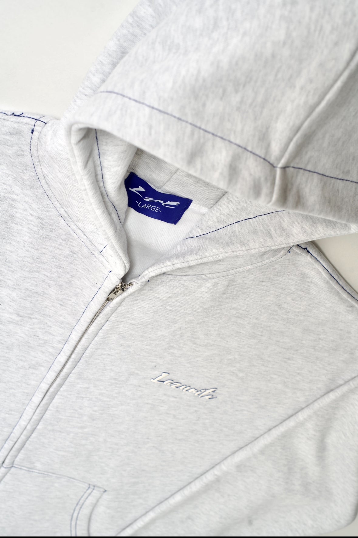 Lazurite Basic Zipper - Grey