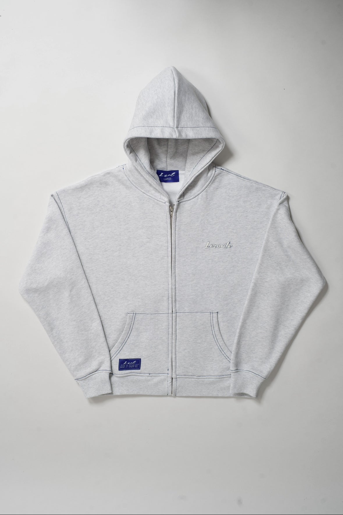 Lazurite Basic Zipper - Grey
