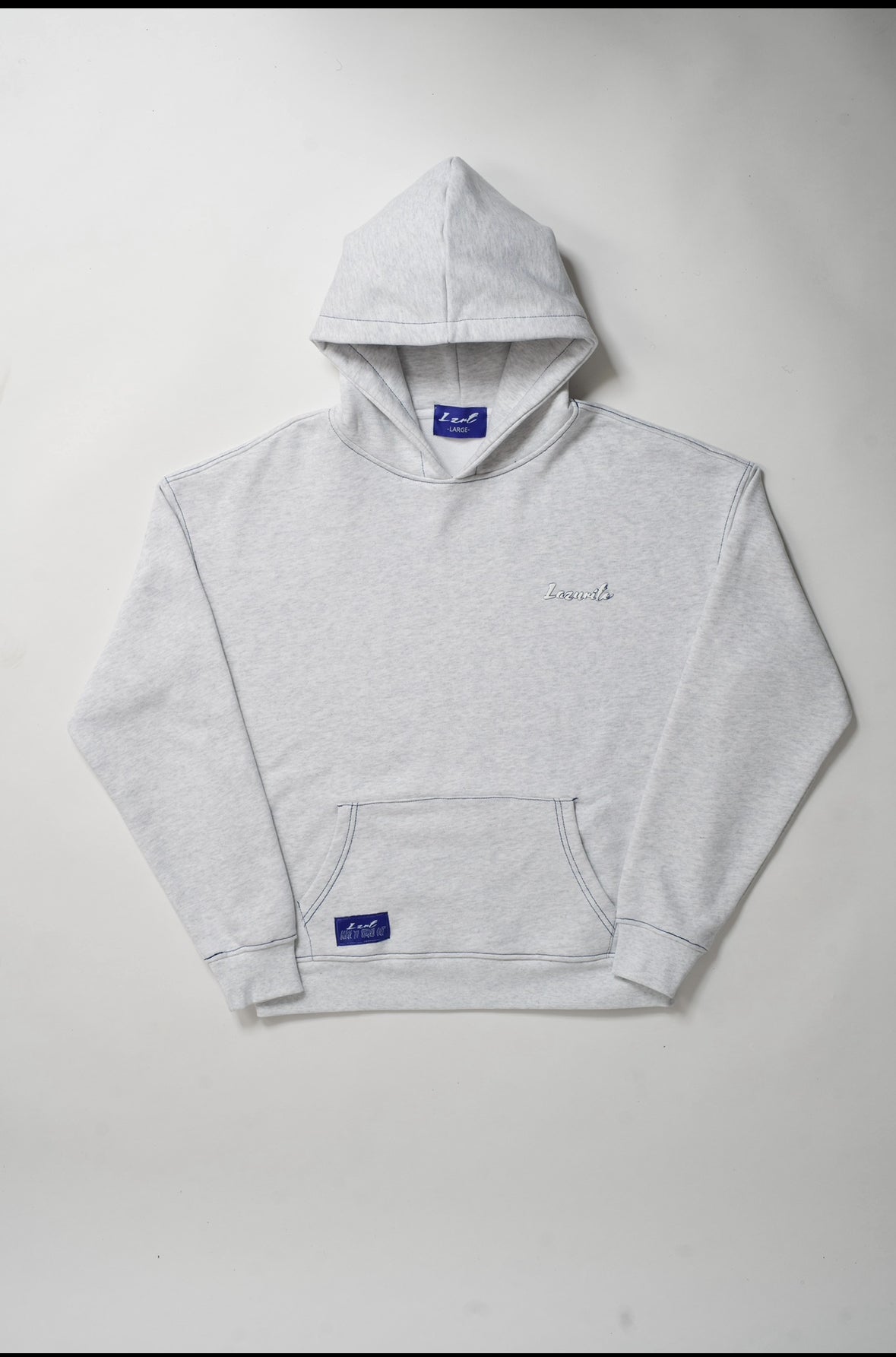 Lazurite Basic Hoodie - Grey