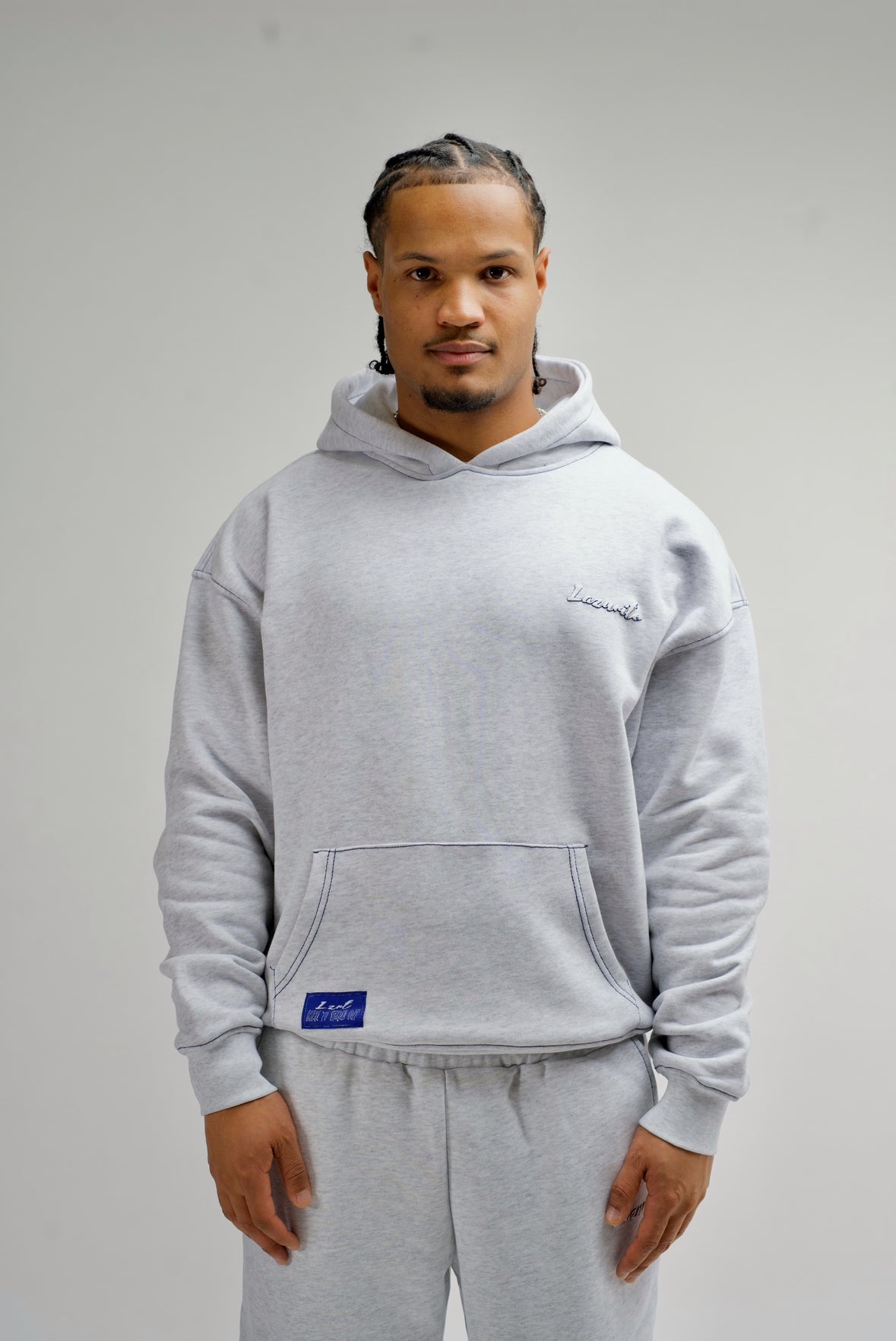Lazurite Basic Hoodie - Grey
