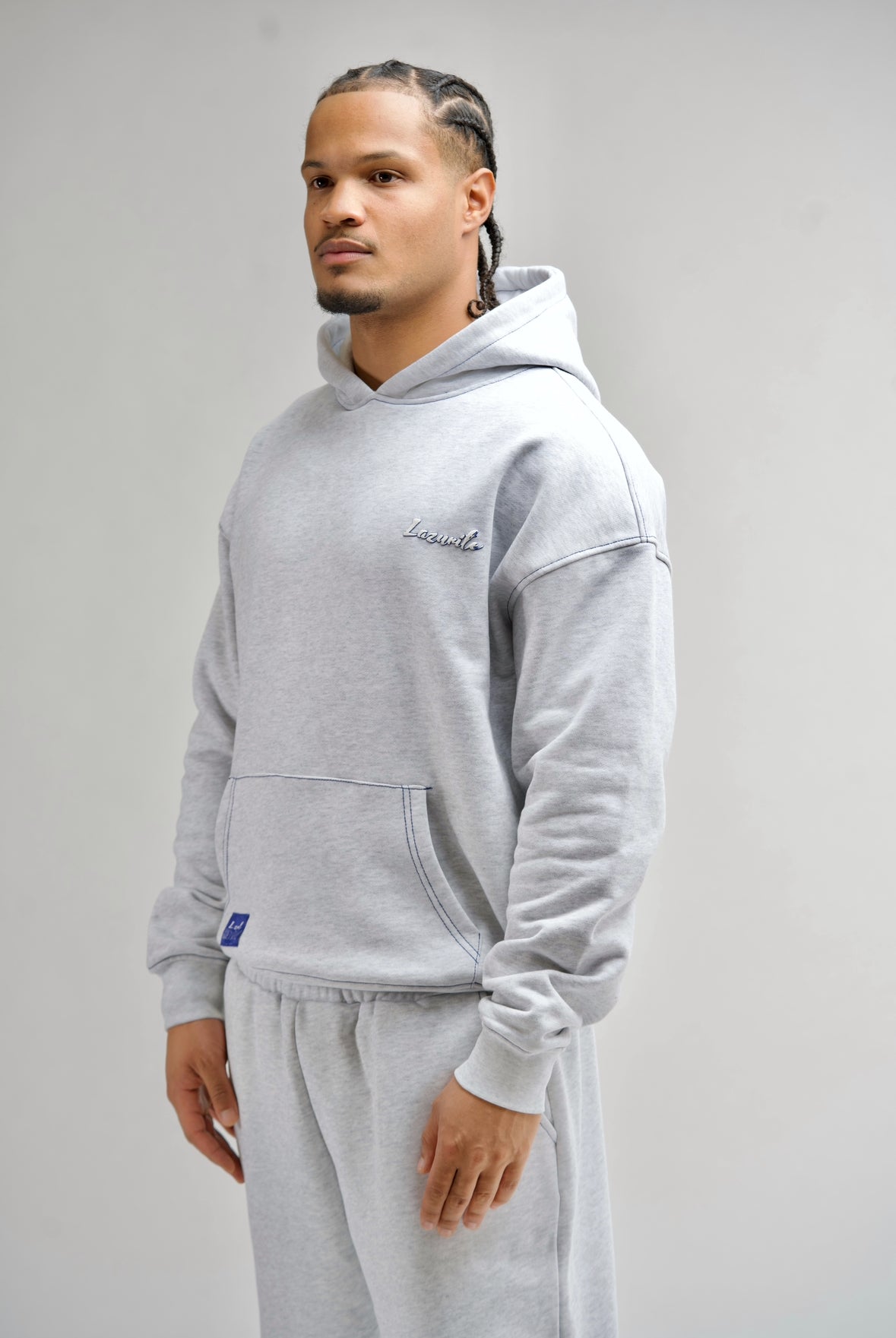 Lazurite Basic Hoodie - Grey